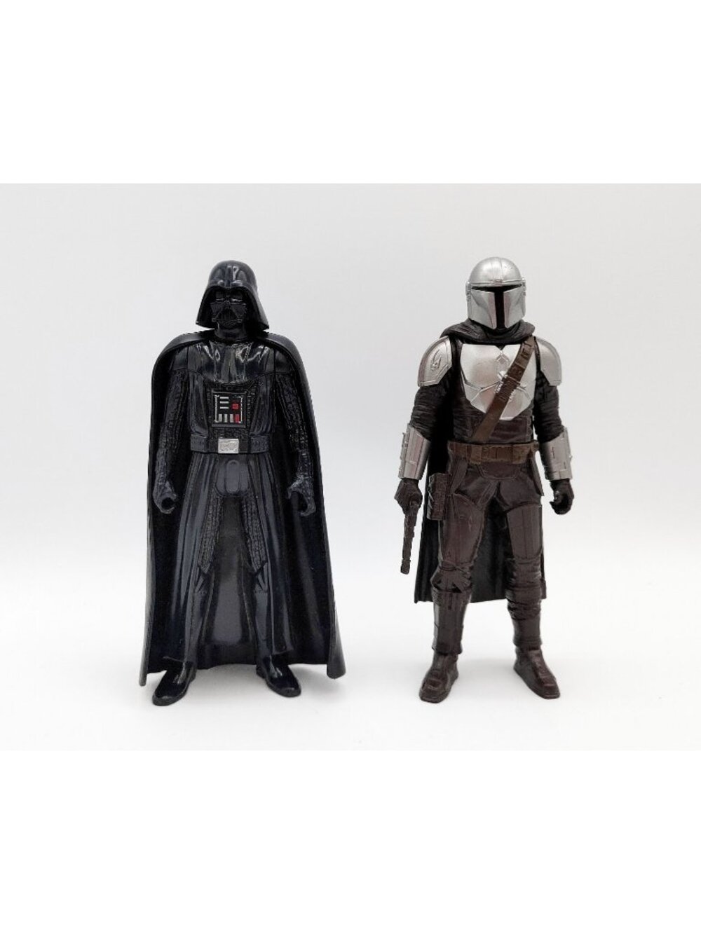 Lot Of 2 Starwars Darth Vader & The Mandalorian 6" Figures Hasbro